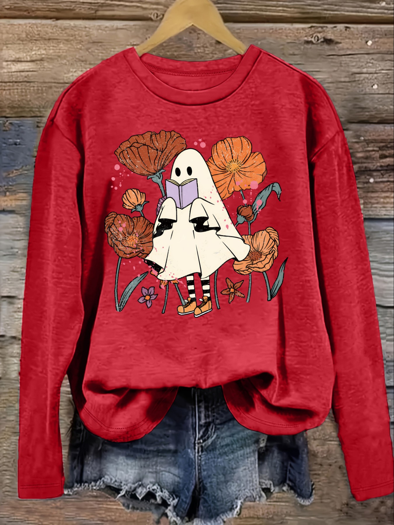 Women's Casual Long Sleeve Cre - Winter Clothing Outfits 评论和价格